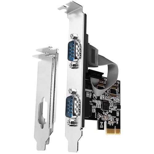 PCI-Express card with two 250 kbps serial ports. ASIX... - 1