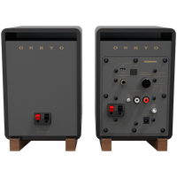 Onkyo Creator Series GX-10DB Powered Speakers, Black, pair - 12