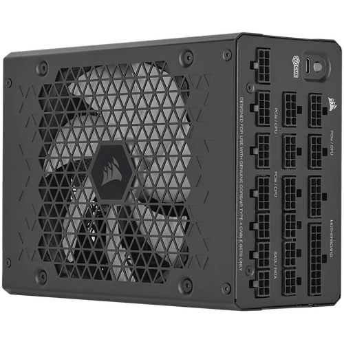 CORSAIR HX1500i, 1500 Watt, ATX 3.1, PCIe 5.1, 80 PLUS... - 1