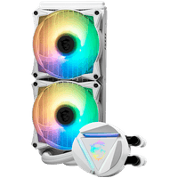 MSI MAG CORELIQUID 240R V2 White Liquid Cooler - 3