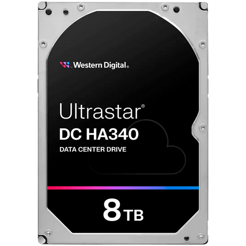 HDD Server WD Ultrastar DC HA340 8TB 512e SE, 3.5’’,... - 1