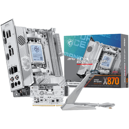 MSI MPG X870I EDGE TI EVO WIFI, mITX, Socket AM5, Dual... - 1
