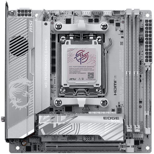 MSI MPG X870I EDGE TI EVO WIFI, mITX, Socket AM5, Dual... - 2