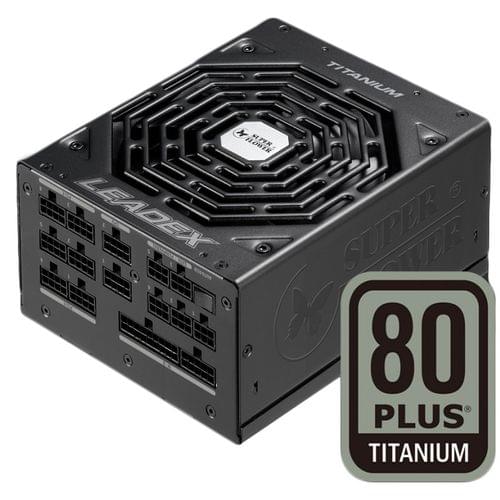 Super Flower Leadex Titanium 1600W, 80 Plus Titanium,... - 1