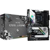 ASROCK Main Board Desktop X570 STEEL LEGEND (AM4, X570,... - 1