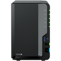Synology DS225+, Tower, 2-bays 3.5&amp;#039;&amp;#039; SATA HDD/SSD, CPU... - 1