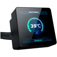 Connect 240 EN45257 (BK,AIO Liquid Cooler,3.4&amp;quot; LED... - 3