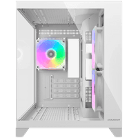 COUGAR FV150 Mini RGB PC Case, Mid tower, White - 2