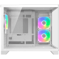 COUGAR FV150 Mini RGB PC Case, Mid tower, White - 3