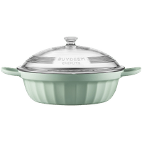 BUYDEEM Cast Aluminum Nonstick Multi  function pot 3 - 1