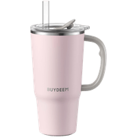BUYDEEM Thermo Mug With Straw 700 ml - 1