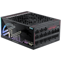 MSI MPG Ai1600TS PCIE5 Power Supply 1600W - 1 MSI MPG Ai1600TS PCIE5 Power Supply 1600W - 1