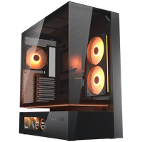 COUGAR CFV235 Vision PC Case, Mid Tower, Black - 1