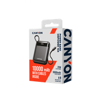 CANYON power bank OnPower 104 10000mAh Black - 4