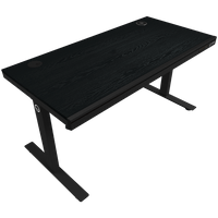 Dual-motor sit/stand adjustable-height gaming desk with... - 2