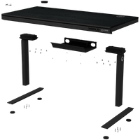 Dual-motor sit/stand adjustable-height gaming desk with... - 3