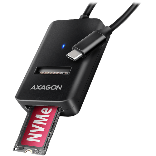 AXAGON ADM2-CM USB-C 3.2 Gen2 - 1x NVMe/SATA SDD Adapter - 1
