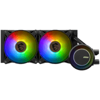 MSI MAG CORELIQUID E240 3x 120mm ARGB Fans - 1