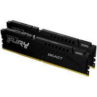 Kingston DRAM 64GB 5600MT/s DDR5 CL40 DIMM (Kit of 2) FURY Beast Black XMP - 1