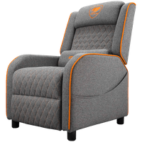 COUGAR RANGER ONE Gaming Sofa, Grey-Orange - 2
