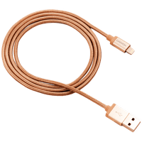 CANYON Charge &amp;amp; Sync MFI braided cable with metalic shell