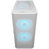 COUGAR AIRFACE FLO RGB PC Case, Mid Tower, White - 4