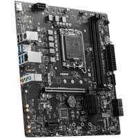 MSI PRO B760M-B DDR4, mATX, Socket 1700, Dual Channel... - 2