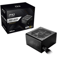 Asrock PRO-850G, 850W, 80 Plus GOLD, Non Modular PSU, 1x EPS 12V... - 1