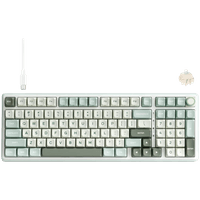 ROYAL KLUDGE RK R98Pro Sky Cyan Gaming Keyboard Cream switch - 1 ROYAL KLUDGE RK R98Pro Sky Cyan Gaming Keyboard Cream switch - 1
