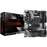 ASROCK B450M-HDV R4.0 mATX AM4 DDR4 - 0