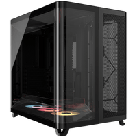 CORSAIR AIR 5400 RS-R ARGB Tempered Glass Mid-Tower, Black - 1