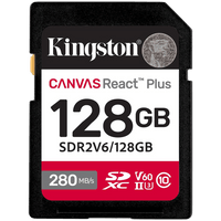 Kingston 128GB SDXC Canvas React Plus SDXC UHS-II... - 1 Kingston 128GB SDXC Canvas React Plus SDXC UHS-II... - 1