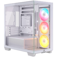 Corsair 2800X RS-R ARGB Panoramic Glass Micro-ATX Case,... - 1