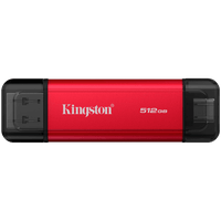 Kingston 512GB Dual USB-A/C Portable SSD - 1