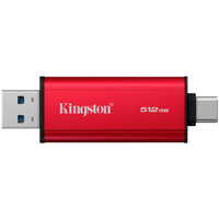Kingston 512GB Dual USB-A/C Portable SSD - 2