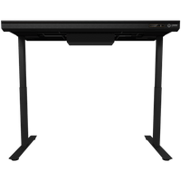 Dual-motor sit/stand adjustable-height gaming desk with... - 4