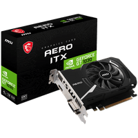 MSI Video Card Nvidia GeForce GT 1030 AERO ITX 4GHD4 OC - 0