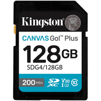KINGSTON 128GB SDXC Canvas Go Plus Gen4 200MB/s... - 1