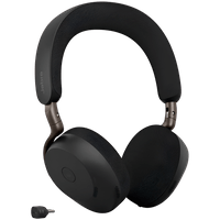 JABRA Evolve3 75, MS, Link390a, Black, WLC Chrg - 1