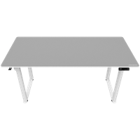 COUGAR E-GRAV 160 Electrical Gaming Desk - White Color - 1