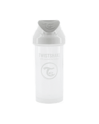 Чаша със сламка Twistshake 360 мл 6+ м White - 2 Чаша със сламка Twistshake 360 мл 6+ м White - 2