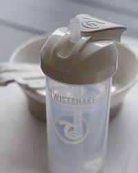 Чаша със сламка Twistshake 360 мл 6+ м White - 4 Чаша със сламка Twistshake 360 мл 6+ м White - 4