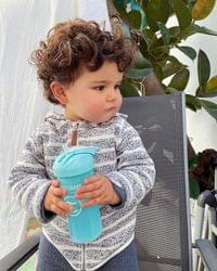 Чаша със сламка Twistshake 360 мл 6+ м Pastel Blue - 3 Чаша със сламка Twistshake 360 мл 6+ м Pastel Blue - 3