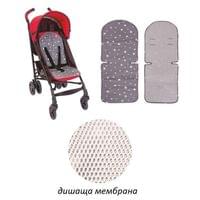 Универсална подложка за количка и столче за кола с  3D... - 10