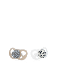 Биберон Twistshake 2 броя 6+ м Pastel Grey White - 1 Биберон Twistshake 2 броя 6+ м Pastel Grey White - 1