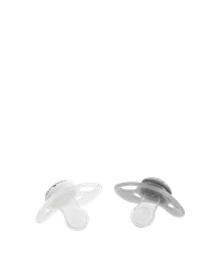Биберон Twistshake 2 броя 6+ м Pastel Grey White - 2 Биберон Twistshake 2 броя 6+ м Pastel Grey White - 2