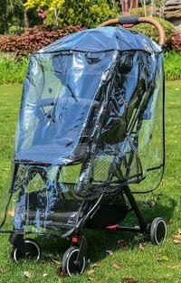 Луксозен дъждобран за количка - 3