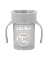 360° чаша Twistshake 6+ м Pastel Grey - 1 360° чаша Twistshake 6+ м Pastel Grey - 1