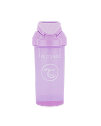 Чаша със сламка Twistshake 360 мл 6+ м Pastel Purple - 2 Чаша със сламка Twistshake 360 мл 6+ м Pastel Purple - 2