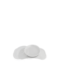 Мини подложка + чиния Twistshake White - 1